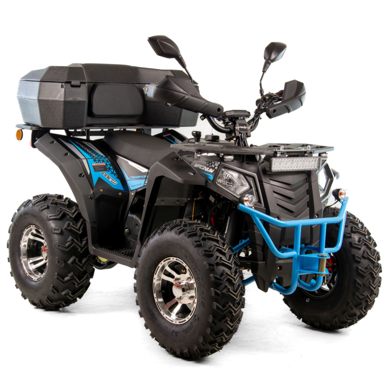 Atv Asix Magnum Eec 200cc, Roti 10 Inch, 1+1 Viteze, Cutie Spate, Inregistrabil T3b, Culoare Negru/albastru