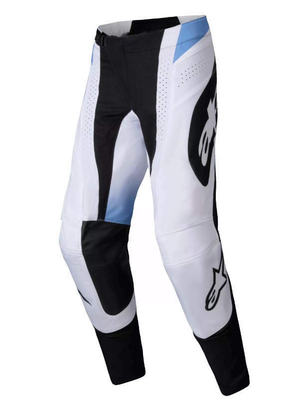 Pantaloni Atv/cross Alpinestars Techstar Melt, Culoare Negru/alb/albastru, Marime 28