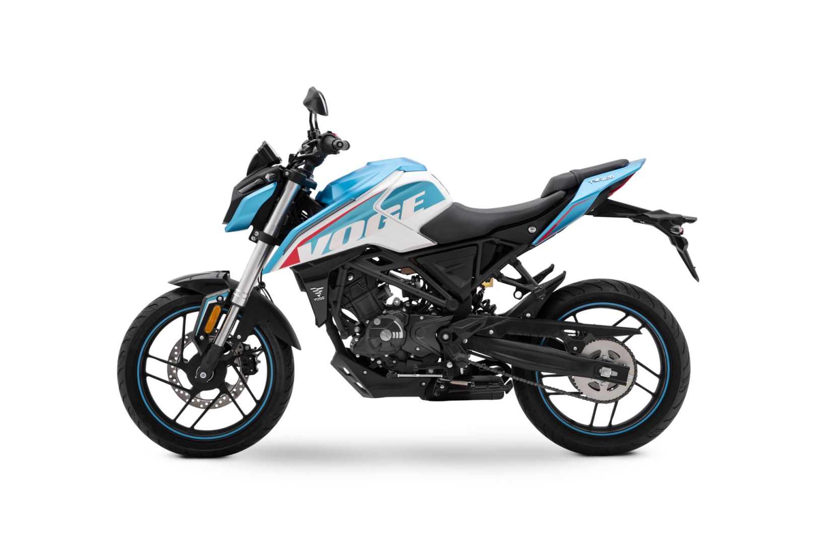 Motocicleta Voge 125r Naked, Culoare Albastru/negru