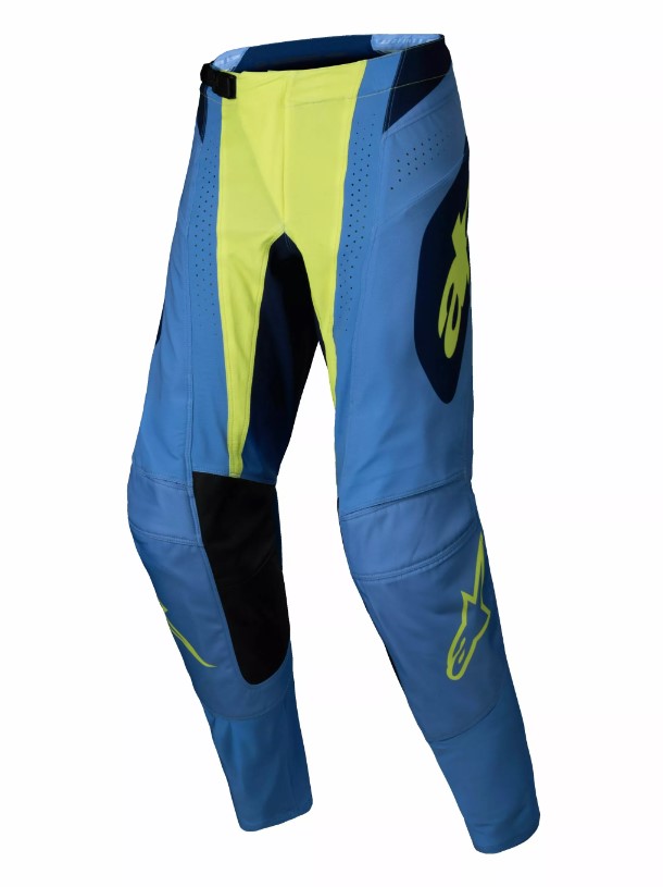 Pantaloni Atv/cross Alpinestars Techstar Melt, Culoare Albastru/galben/negru, Marime 28