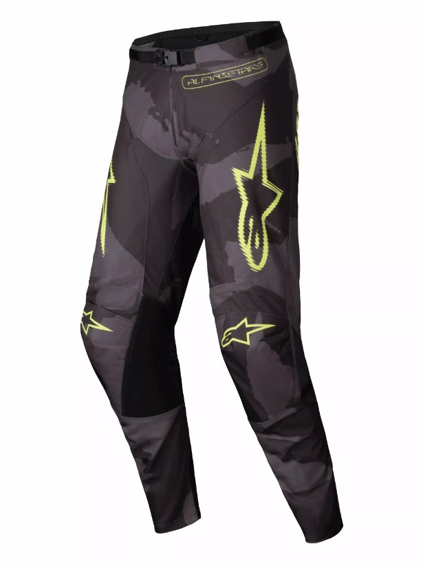 Pantaloni Atv/cross Alpinestars Racer Hollow, Culoare Gri/galben, Marime 28