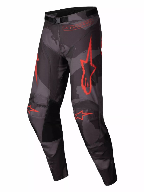 Pantaloni Atv/cross Alpinestars Racer Hollow, Culoare Gri/portocaliu, Marime 28