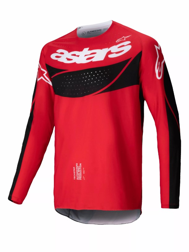 Tricou Atv/cross Alpinestars Techstar Dreem, Culoare Rosu/negru, Marime S