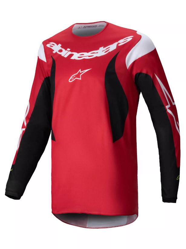 Tricou Atv/cross Alpinestars Fluid Haul, Culoare Rosu/negru, Marime S