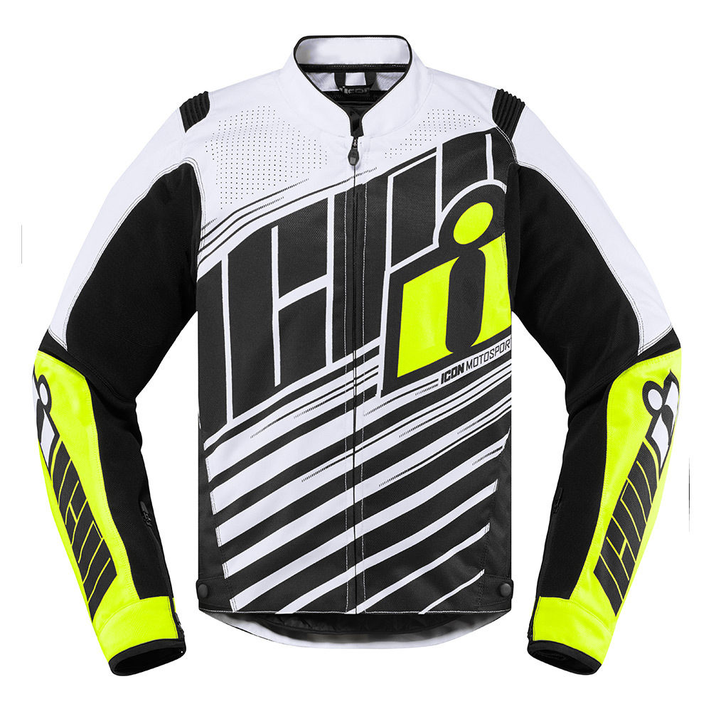 Geaca Moto Icon Overlord Sb2 Culoare Negru/ Verde, Marime 4xl