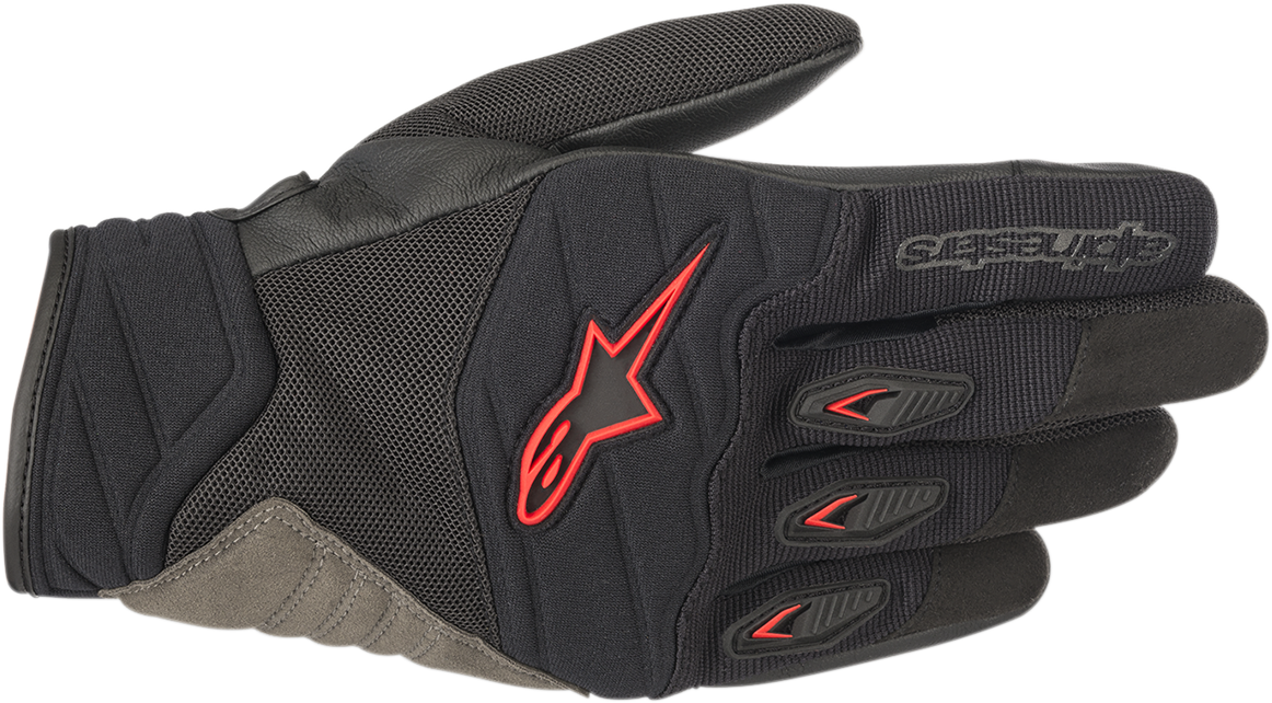 Manusi Alpinestars Shore Culoare Negru/rosu Marime L