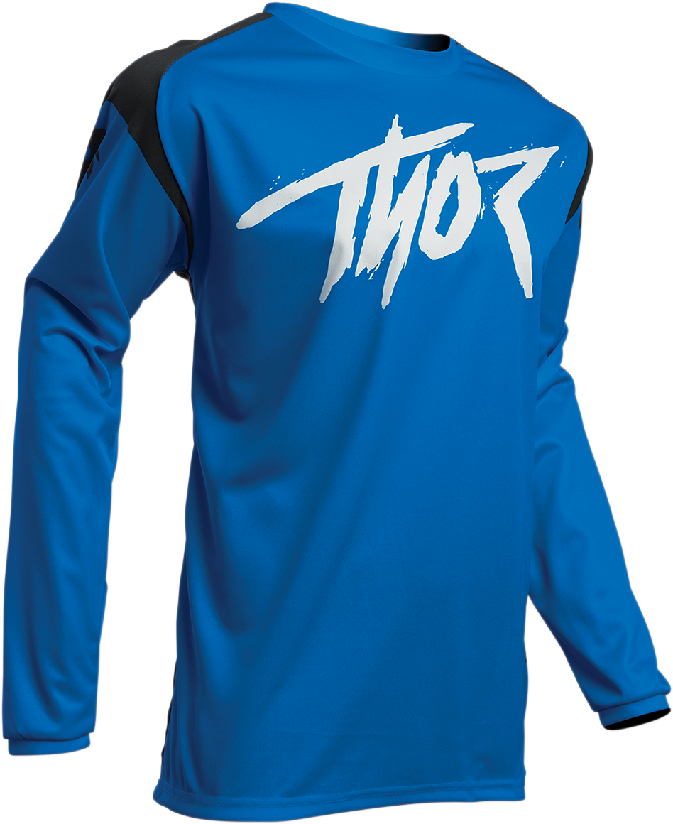 Tricou Motocross Thor Sector Link Albastru/negru Xl Tricouri