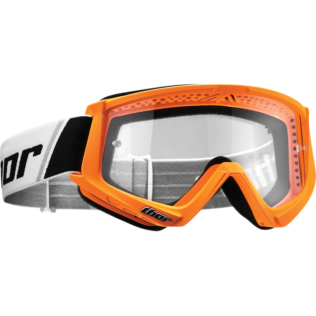 Ochelari Copii Atv/cross Thor Combat Portocaliu-fluorescent