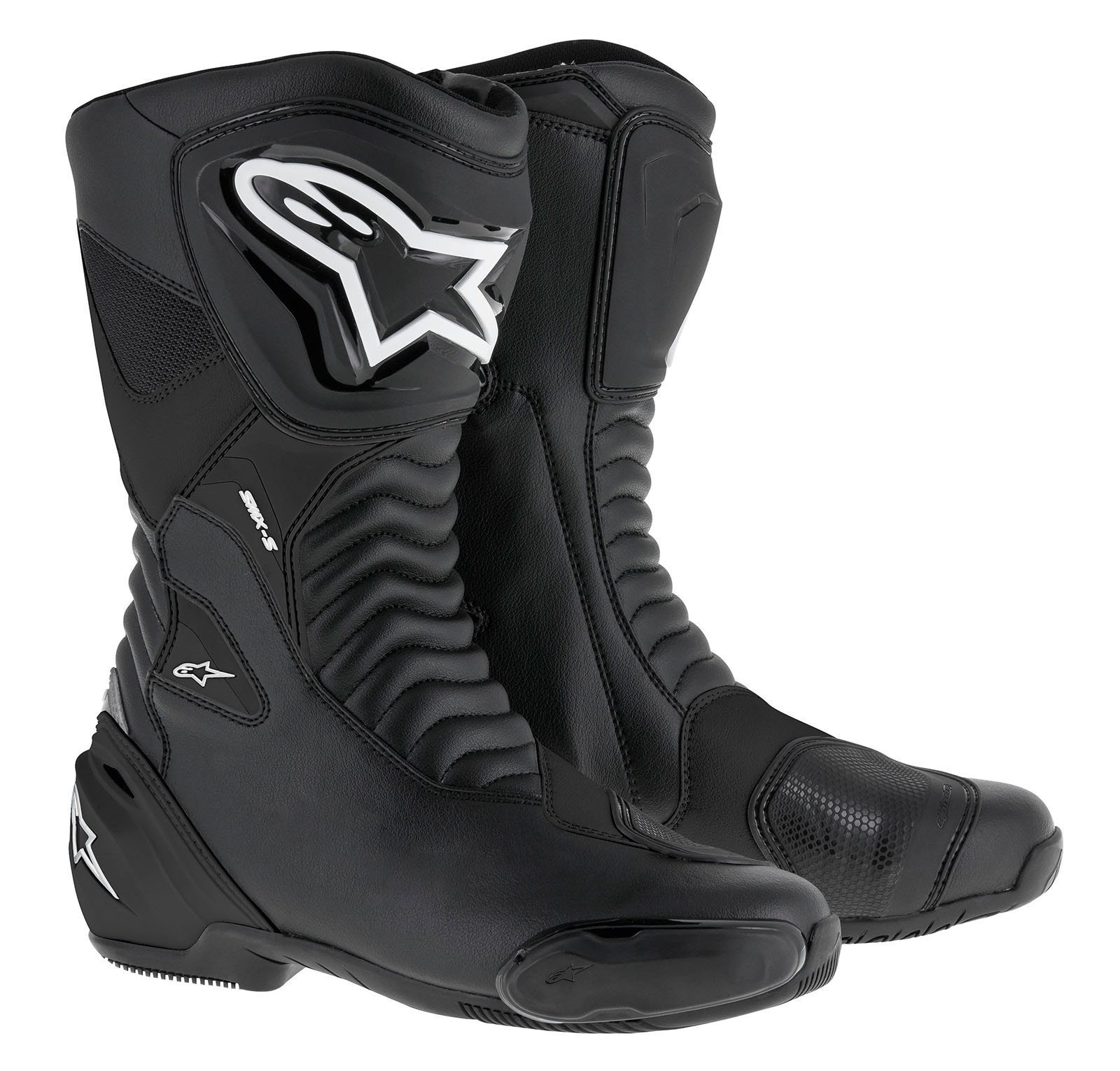 Cizme moto piele alpinestars sportracing stiefel s-mx s special edition culoare negru marime 37